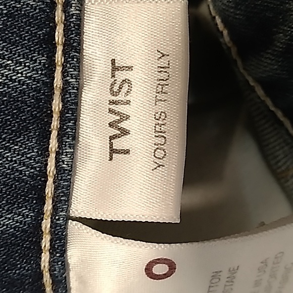 Designer Jeans 25 AMO Made in USA 98%Cotton - Picture 15 of 16